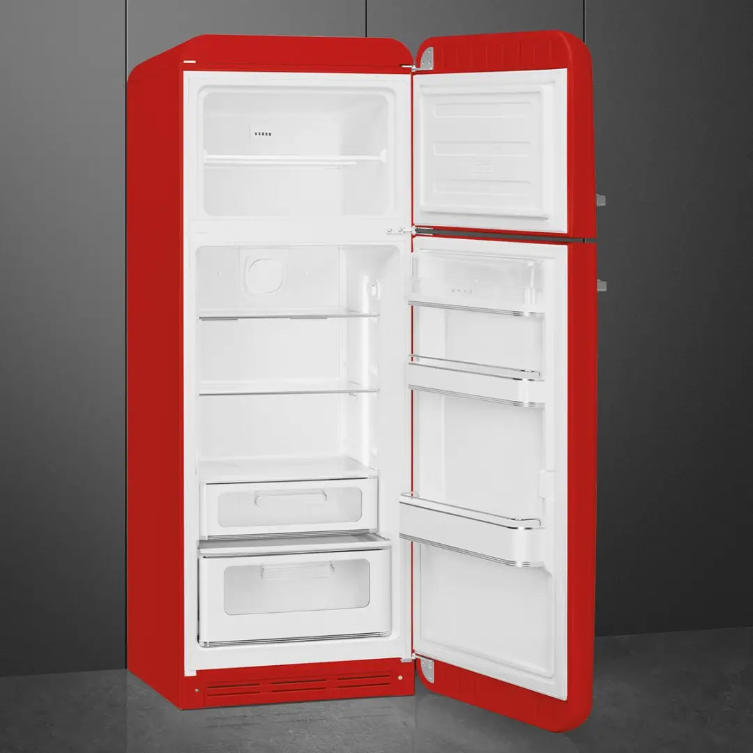 Smeg FAB30RRD6 Koel-Vriescombinatie 294L - Rood