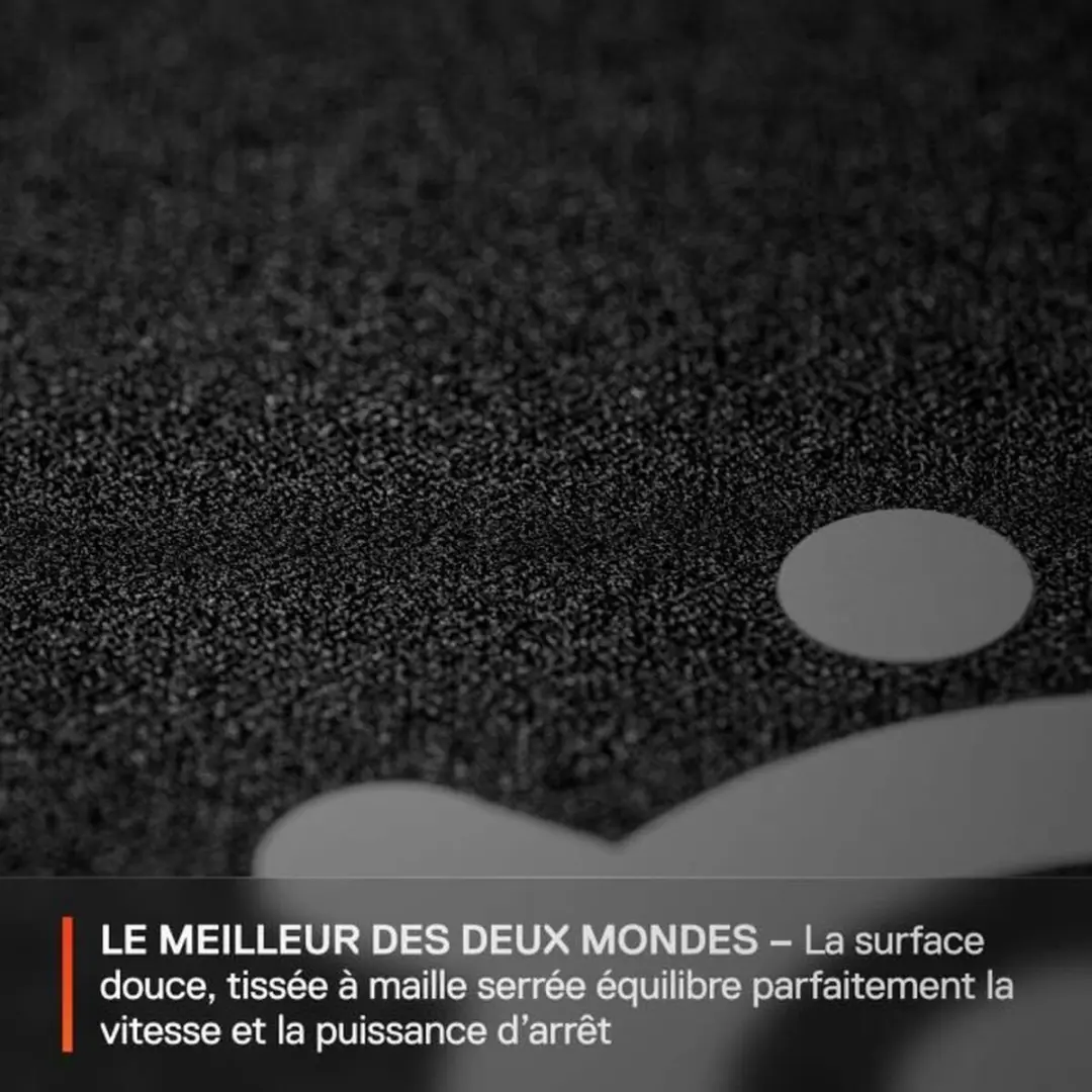 SteelSeries QcK Perf L Balance - Zwart