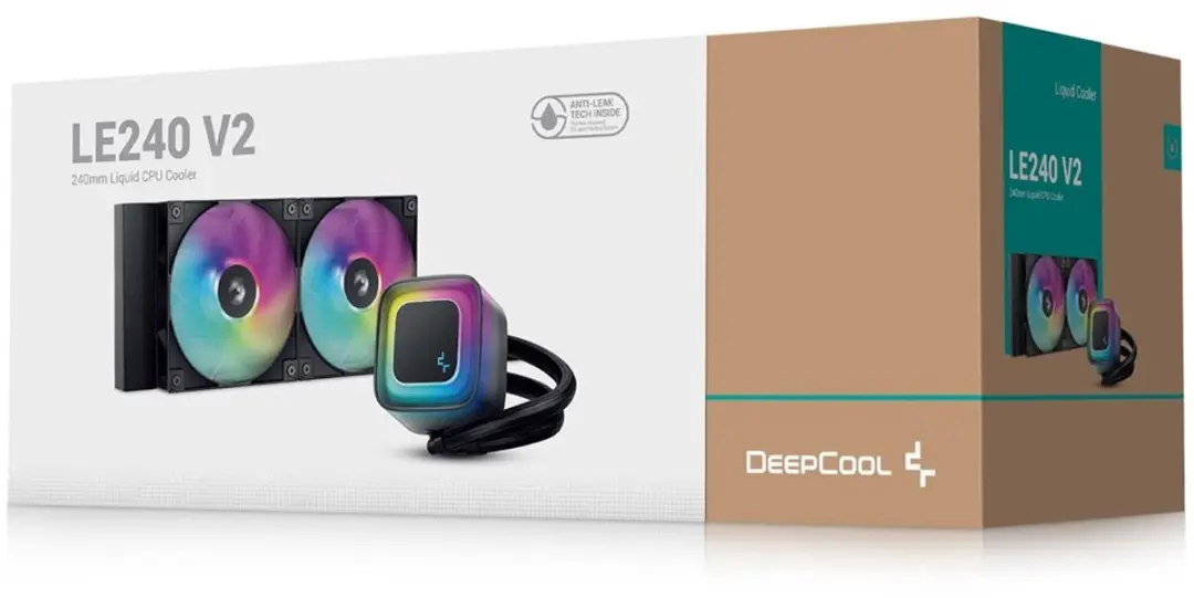 DeepCool LE240 V2 AIO Koeler - Zwart