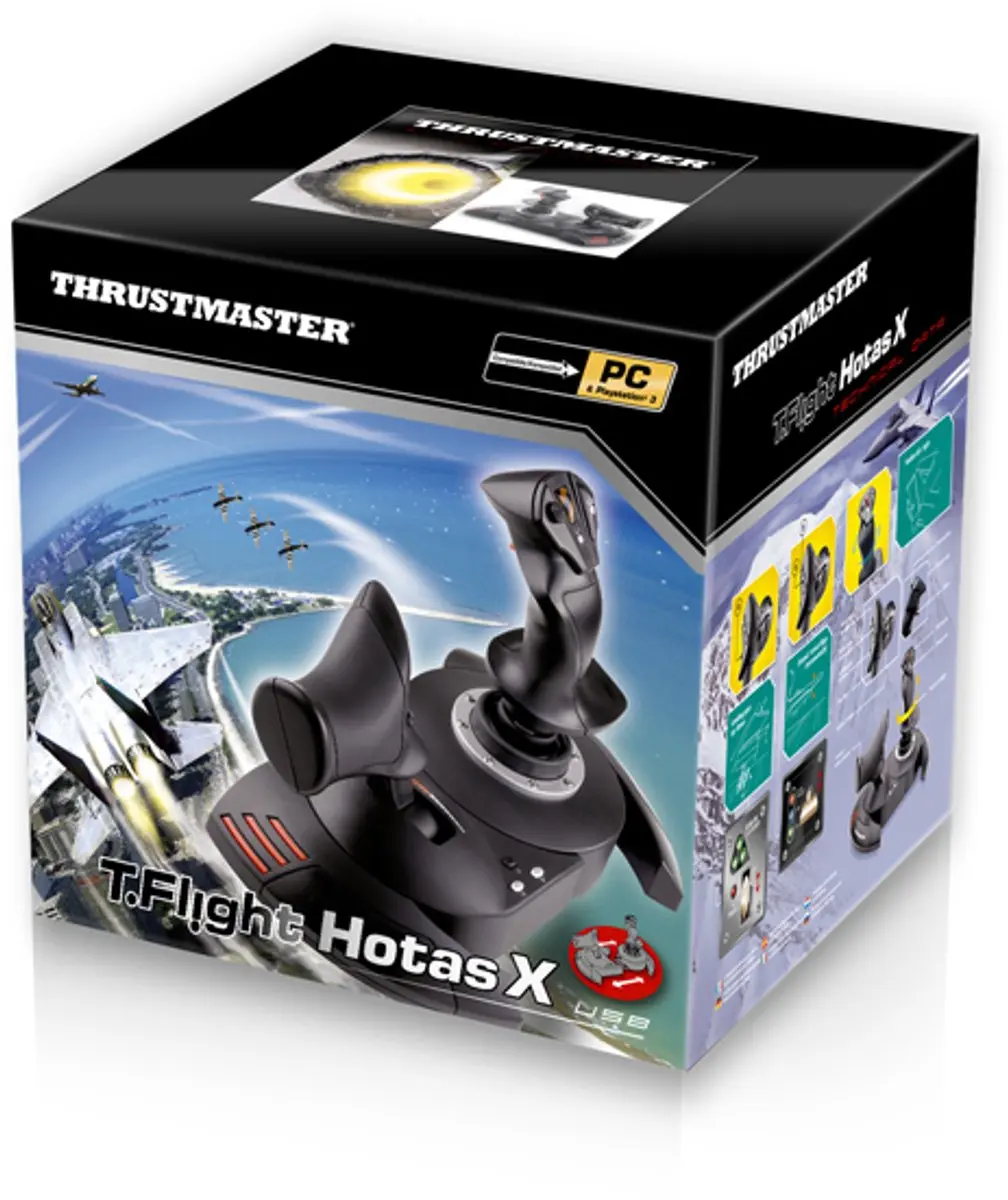 Thrustmaster T.Flight HOTAS X Flight Control Systeem - afbeelding 7 van 9