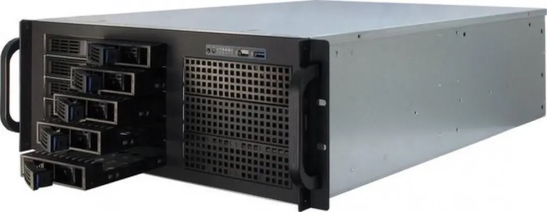 Inter-Tech IPC 4U-4410 Rack 88887203 - Zwart