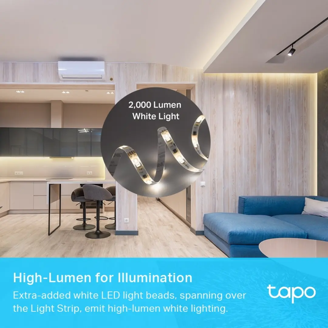 TP-Link Tapo L930-10 Slimme Lightstrip 10m - Wit & Multicolor
