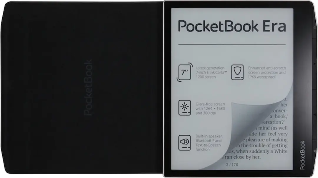 PocketBook Charge Cover Era/Era Color - Zwart - afbeelding 6 van 6