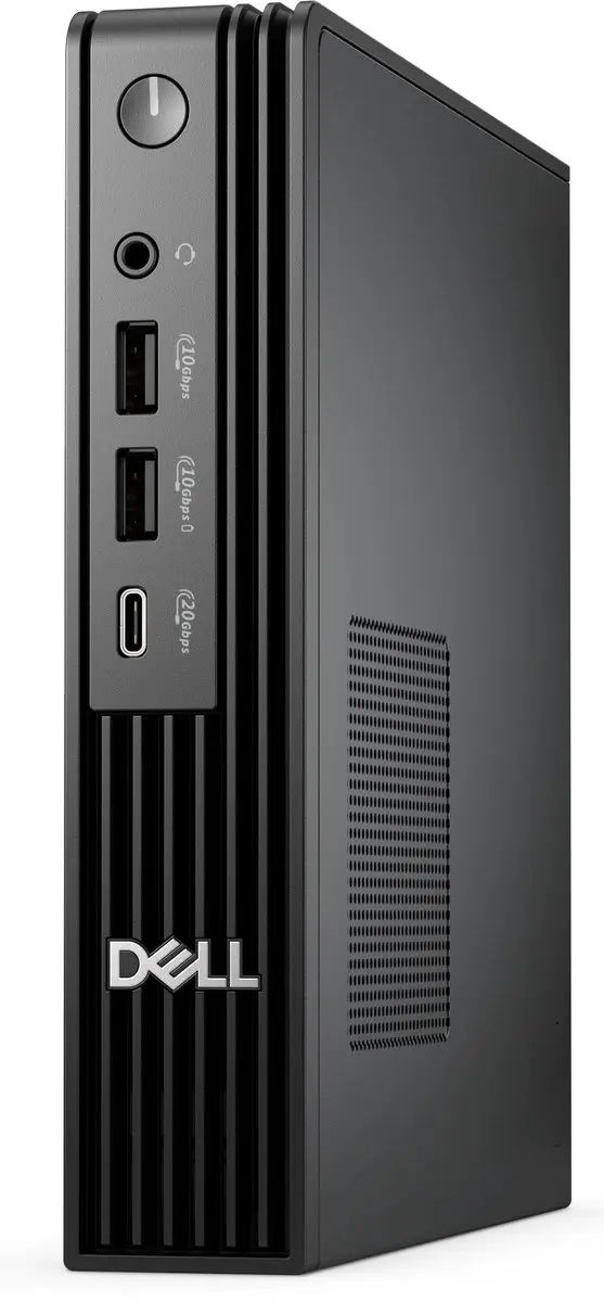 Dell DFVJP Mini-computer - Intel Core Ultra 7 - 16GB RAM - 512GB SSD - Zwart