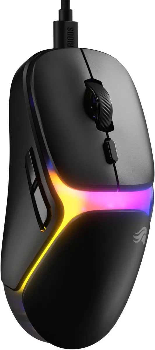 Glorious Gaming Model O3 Bedrade Gaming Muis 30K DPI - 54g - Zwart