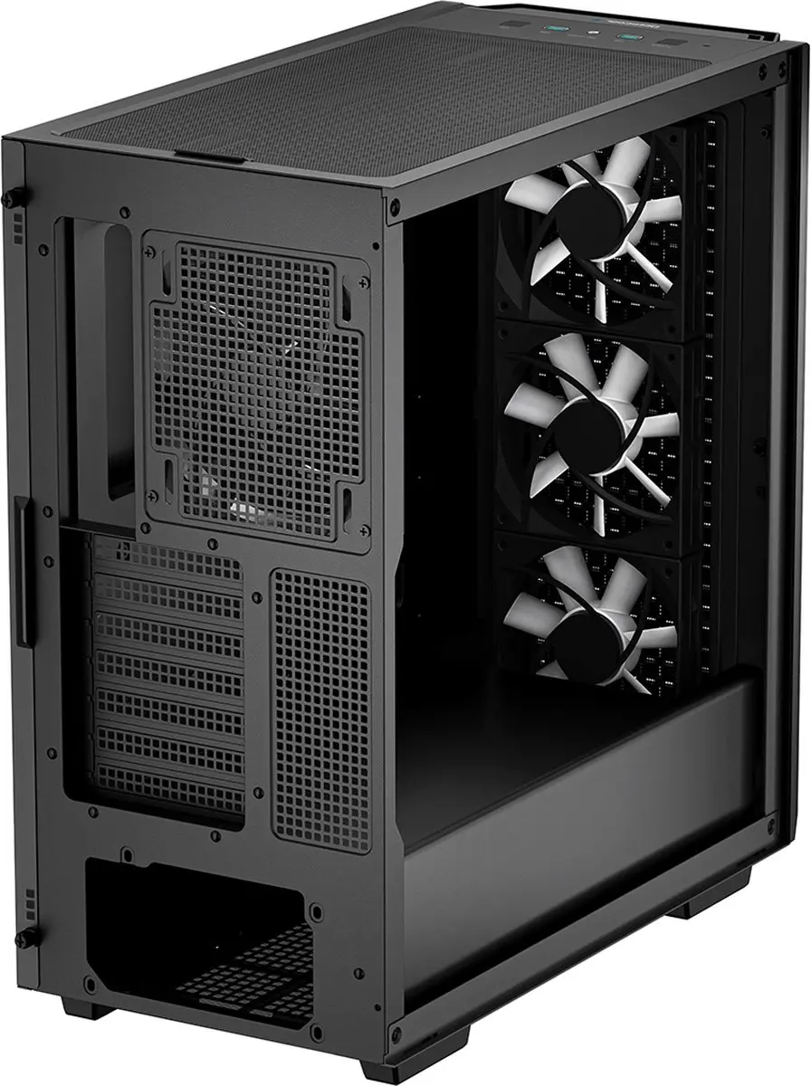 DeepCool CG560 Mid-Tower ATX Behuizing - 4 Ventilatoren - ARGB