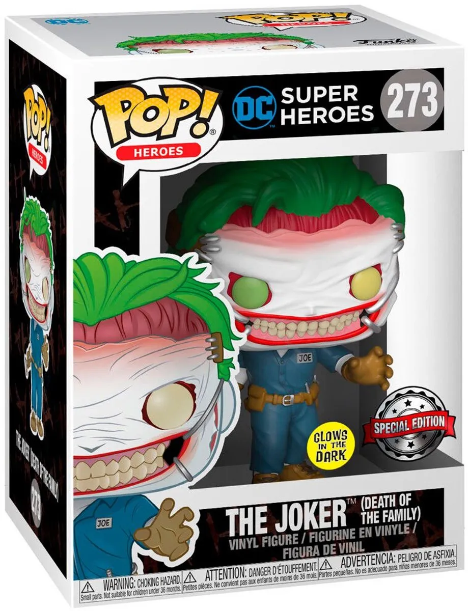 Funko Pop! DC Comics The Joker Exclusief Maat M - 48798