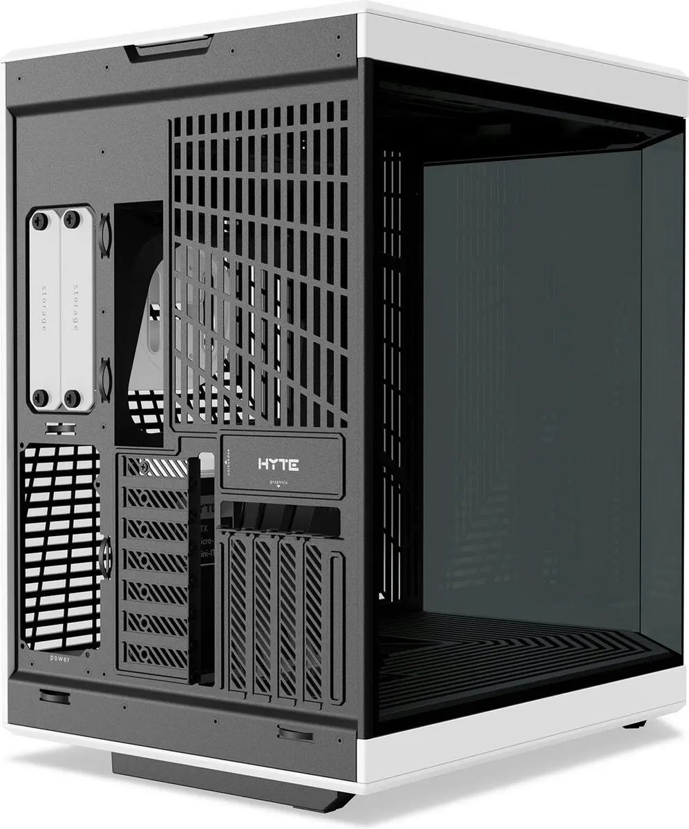 HYTE Y70 Midi Tower CS-HYTE-Y70-BW - Zwart/Wit