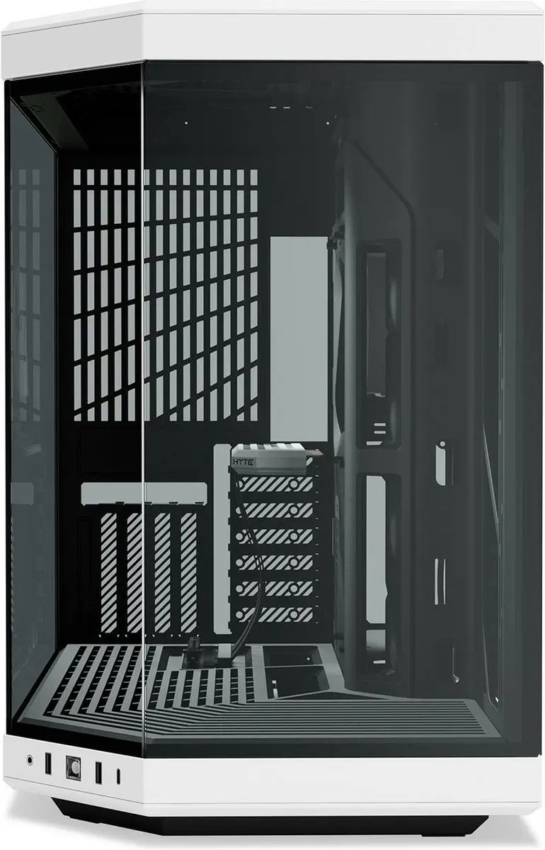 HYTE Y70 Midi Tower CS-HYTE-Y70-BW - Zwart/Wit