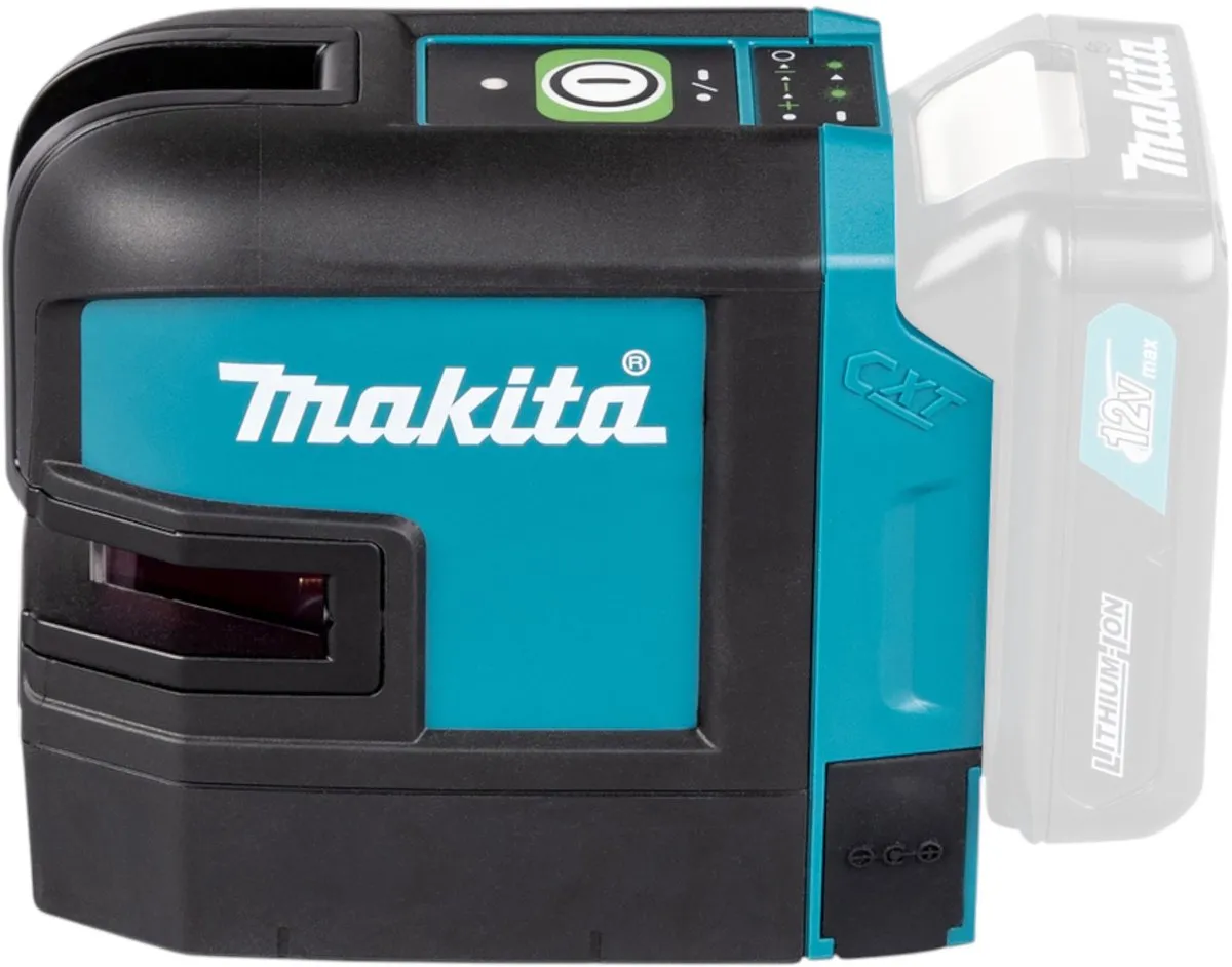 Makita SK105GDZ Kruislijnlaser - Zelfnivellerend - 35m - Groen