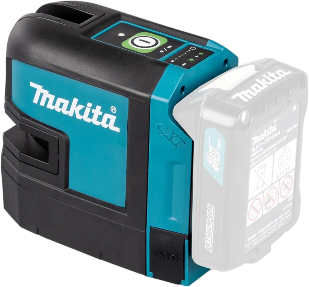 Makita SK105GDZ Kruislijnlaser - Zelfnivellerend - 35m - Groen