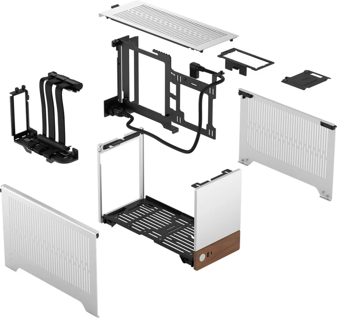 Fractal Design Terra SFF Mini-ITX - Zilver