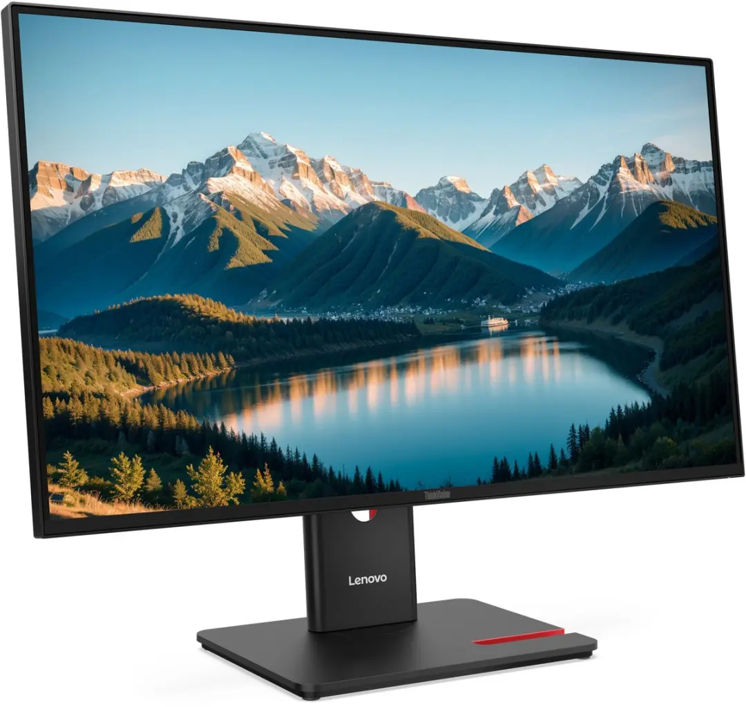 Lenovo ThinkVision T27Q-40 Monitor 27" QHD - Zwart