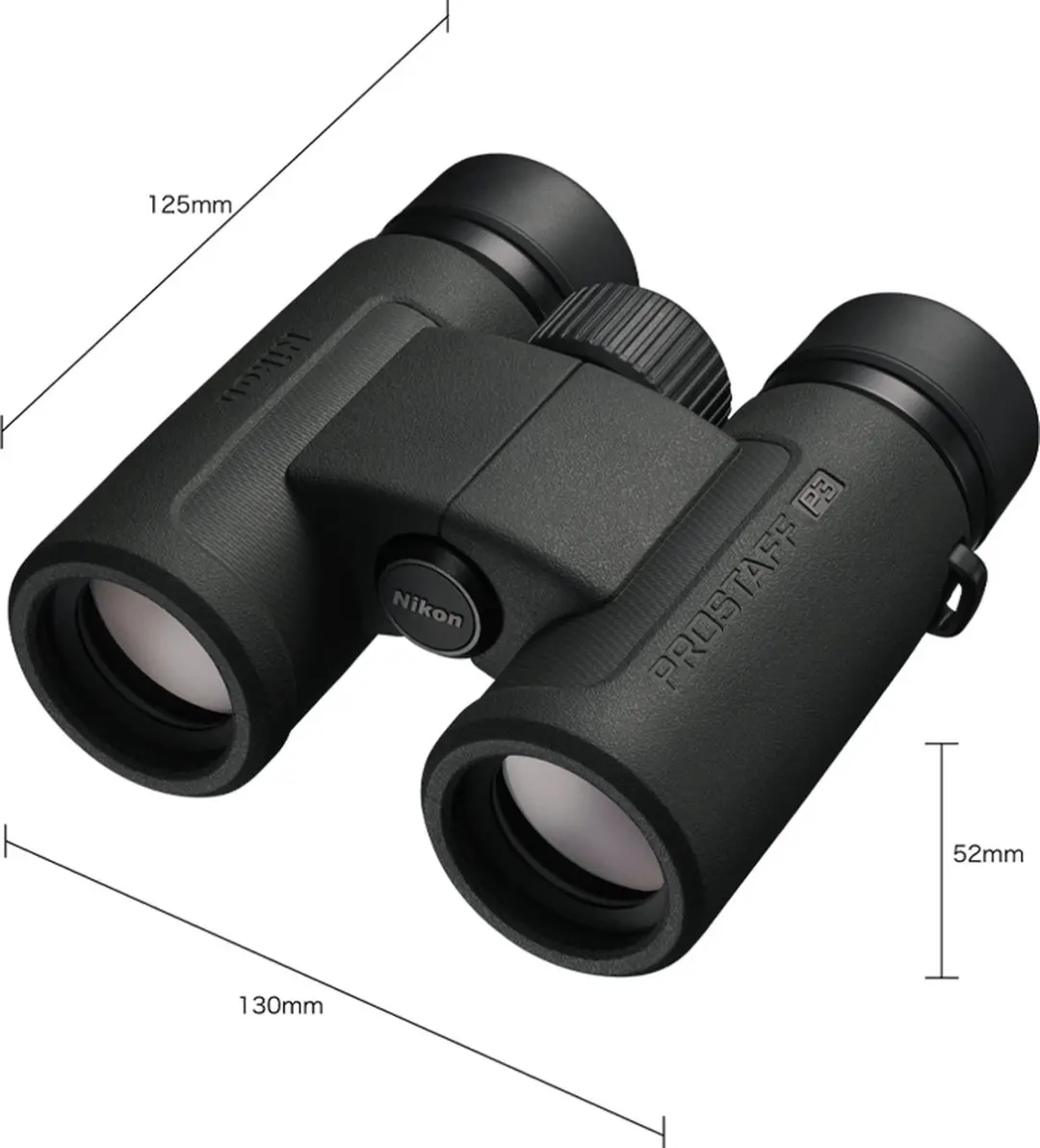Nikon Prostaff P3 10x30 Verrekijker - Zwart - afbeelding 2 van 6