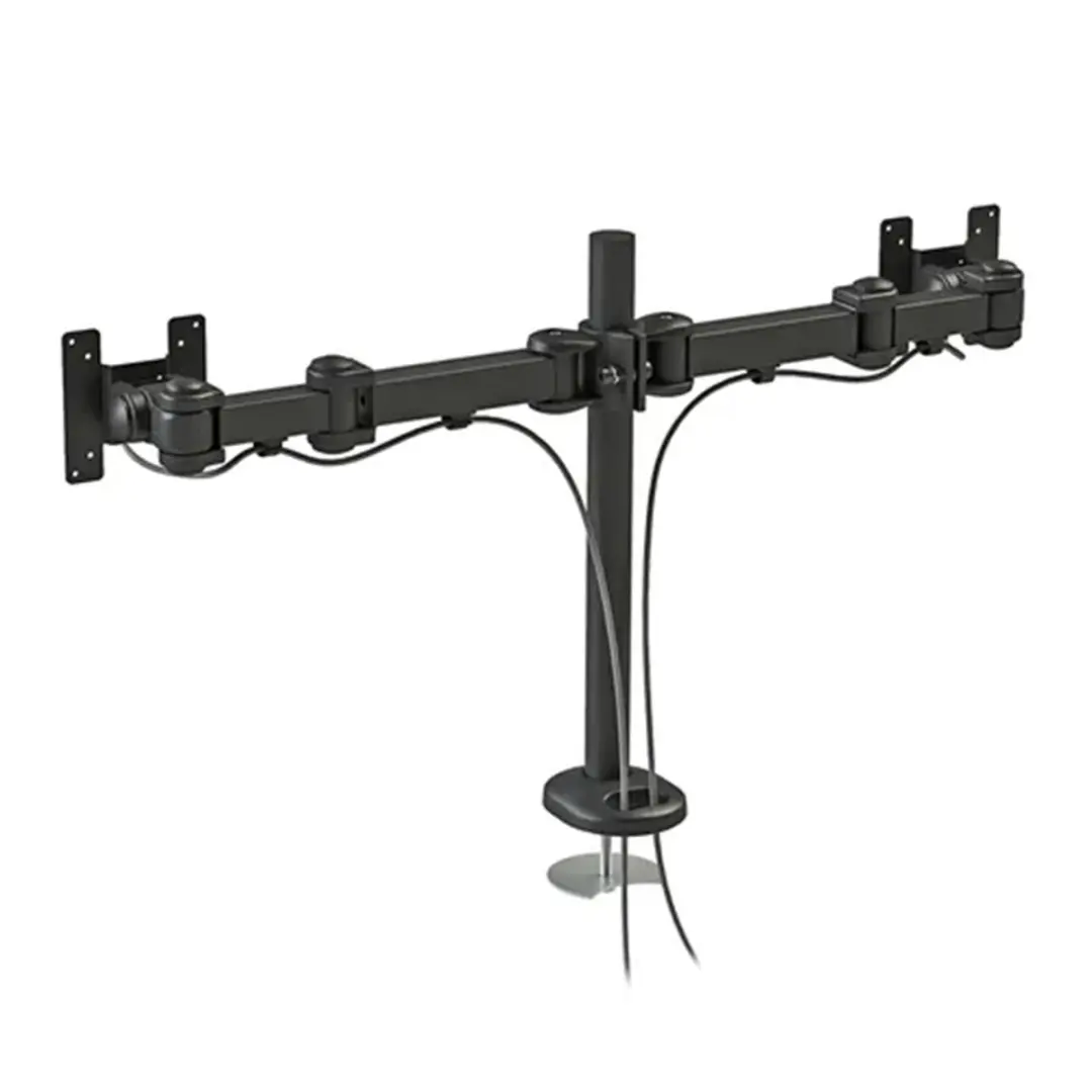 Neomounts FPMA-D960DG Monitorarm 2 schermen - 10-27" - 8 kg/scherm - Zwart