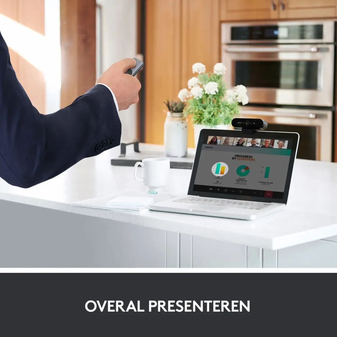 Logitech Spotlight Afstandsbediening - Donkergrijs