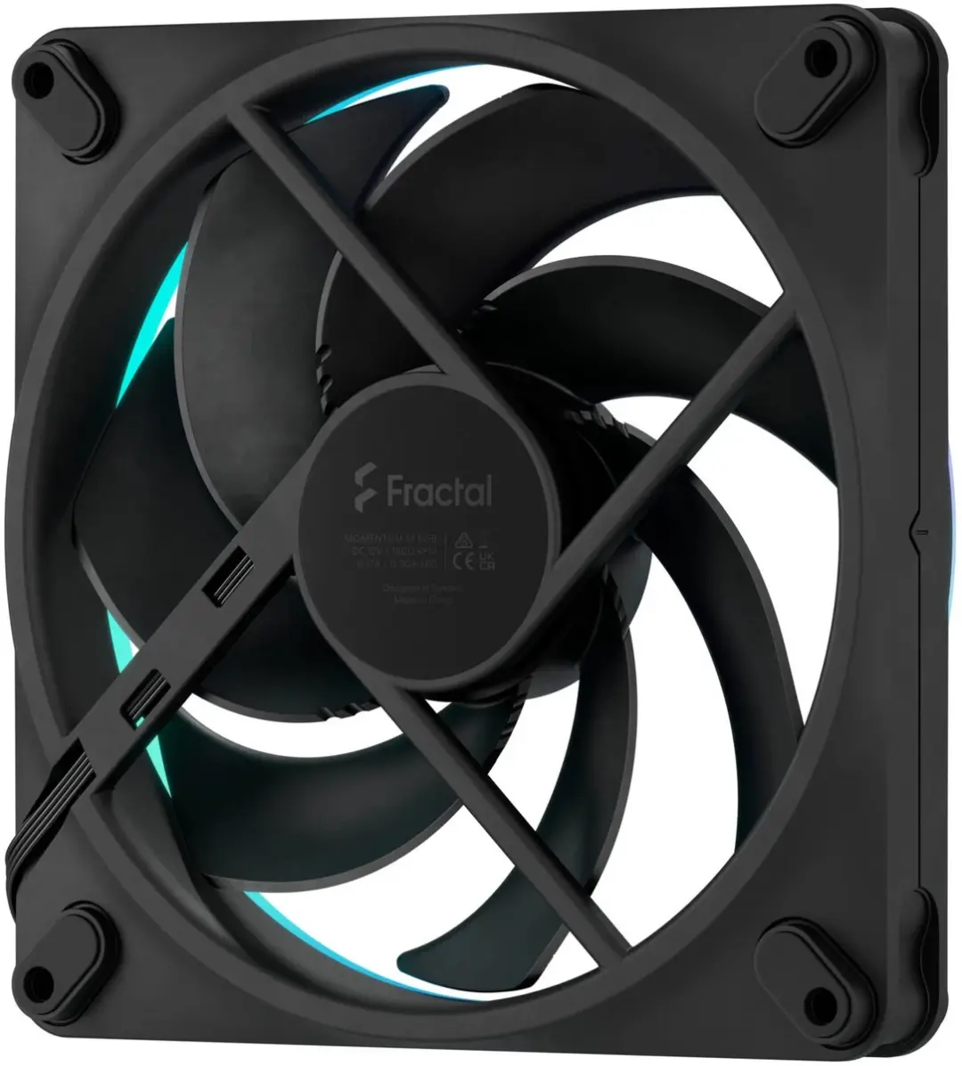 Fractal Design Momentum 14 RGB Ventilator 140mm - Zwart