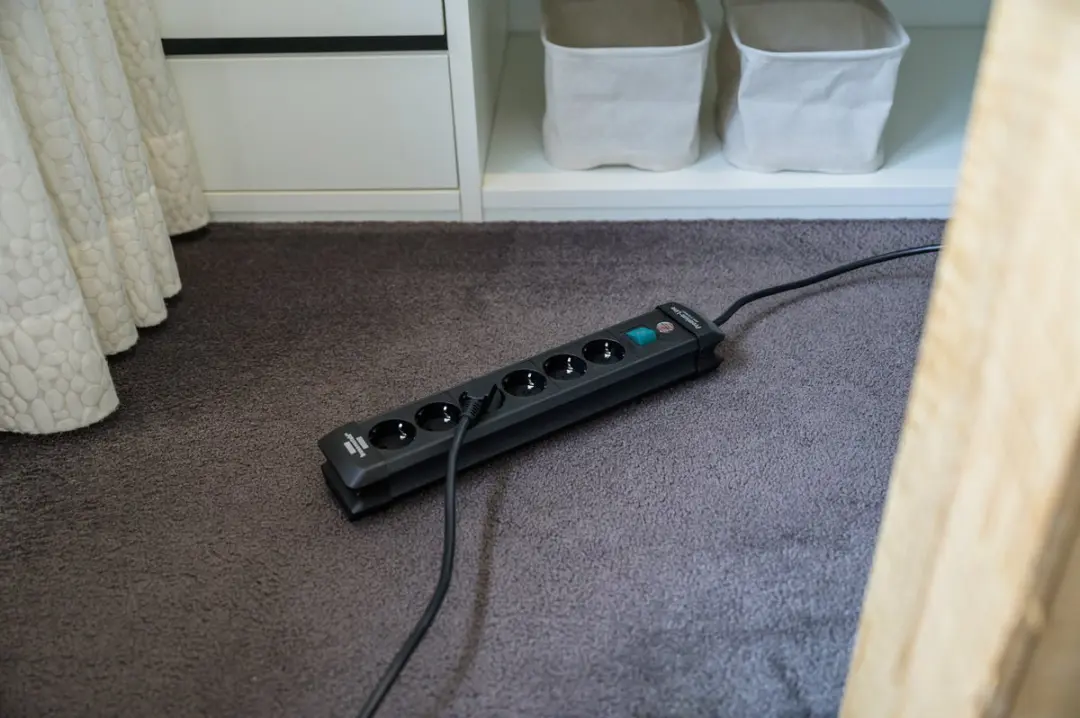 Brennenstuhl Premium-Line 6-voudige stekkerdoos - 3500W - 3m kabel - Zwart