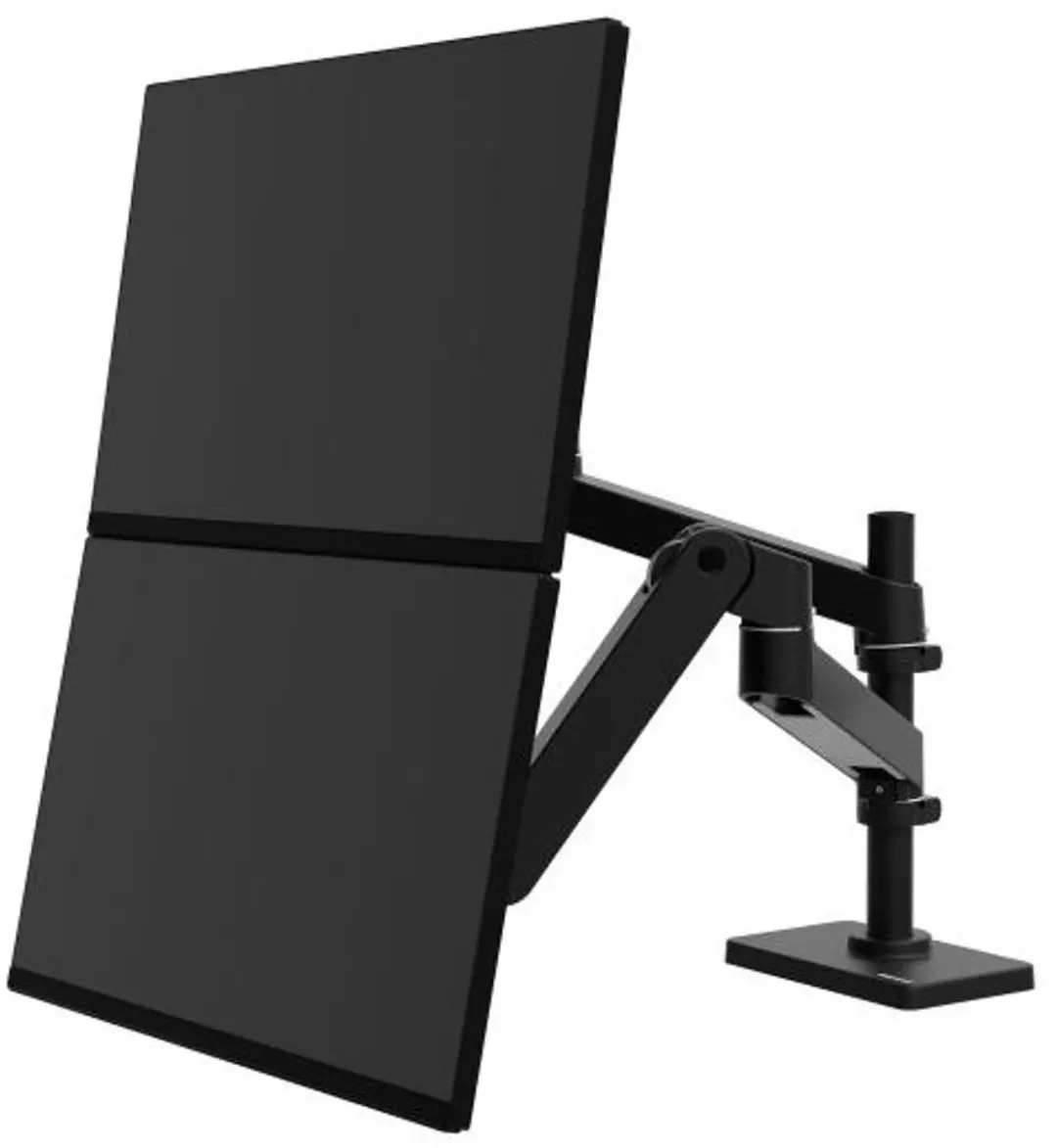 Ergotron LX Pro Dual Monitorarm 45-690-292 - 2x68,6cm - Zwart