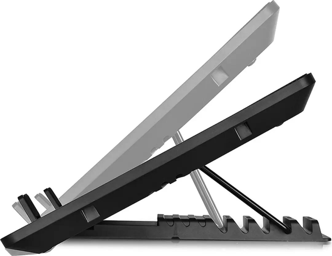 DeepCool U-Pal DP-N214A5-UPAL Laptopkoeler - 2x 140mm - Zwart