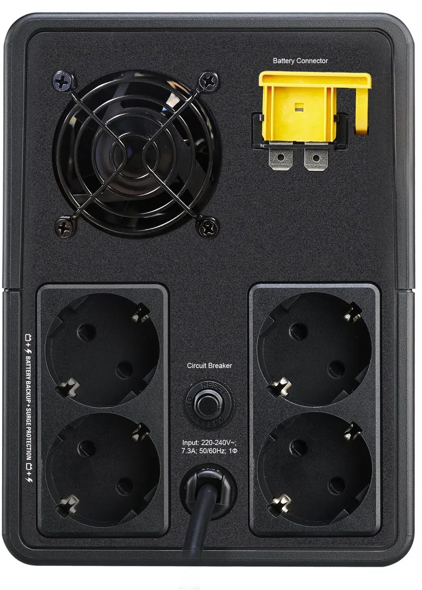 APC Easy UPS BVX1600LI-GR UPS - 900W - 4 Stopcontacten - Zwart