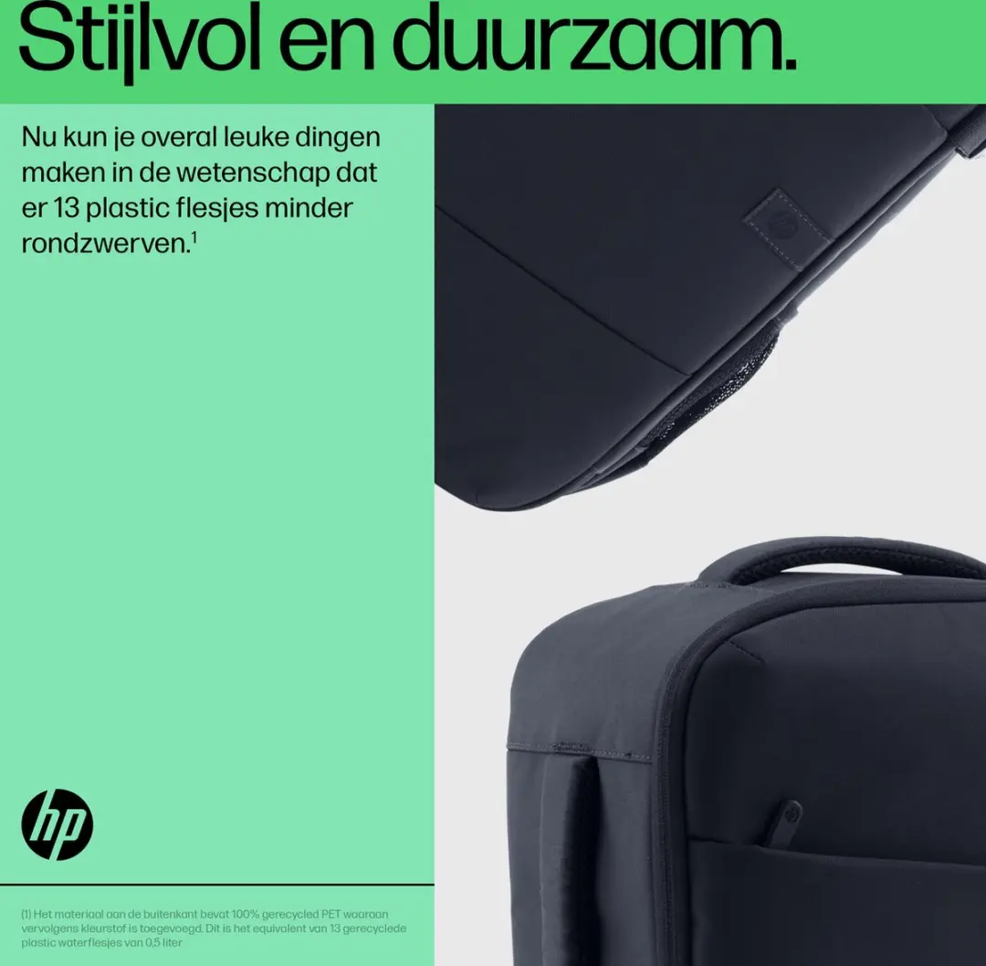 HP Creator 16,1-inch Laptoptas - 0196786247880 - Zwart - afbeelding 2 van 6