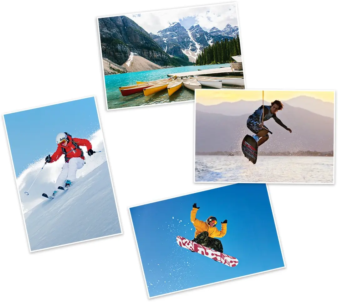 HP Fotopapier Q8692A 100 Vel - 10x15cm Wit