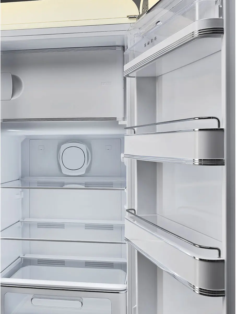 Smeg FAB28RCR6 Combi-koelkast Vrijstaand 270L - Crème - afbeelding 6 van 6