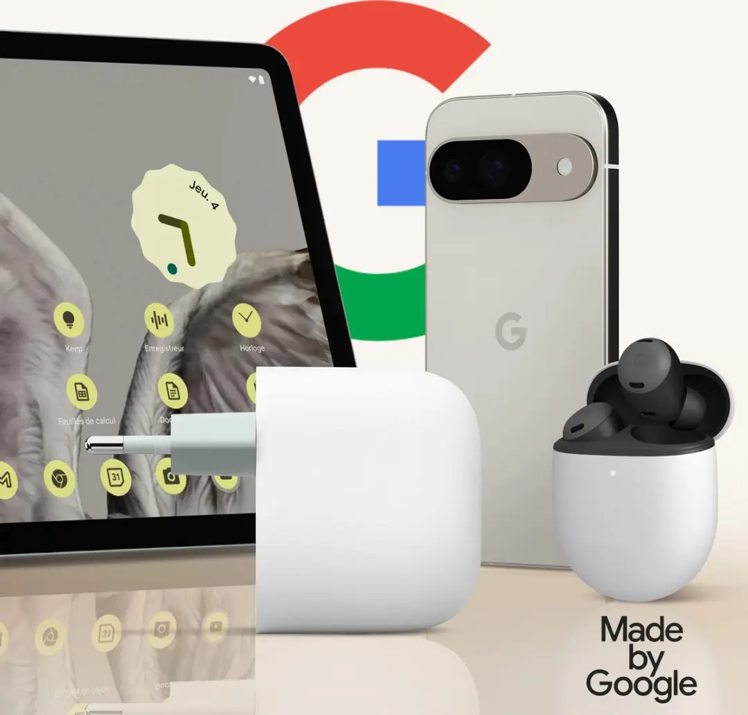 Google 45W USB-C Oplader - Sneeuw