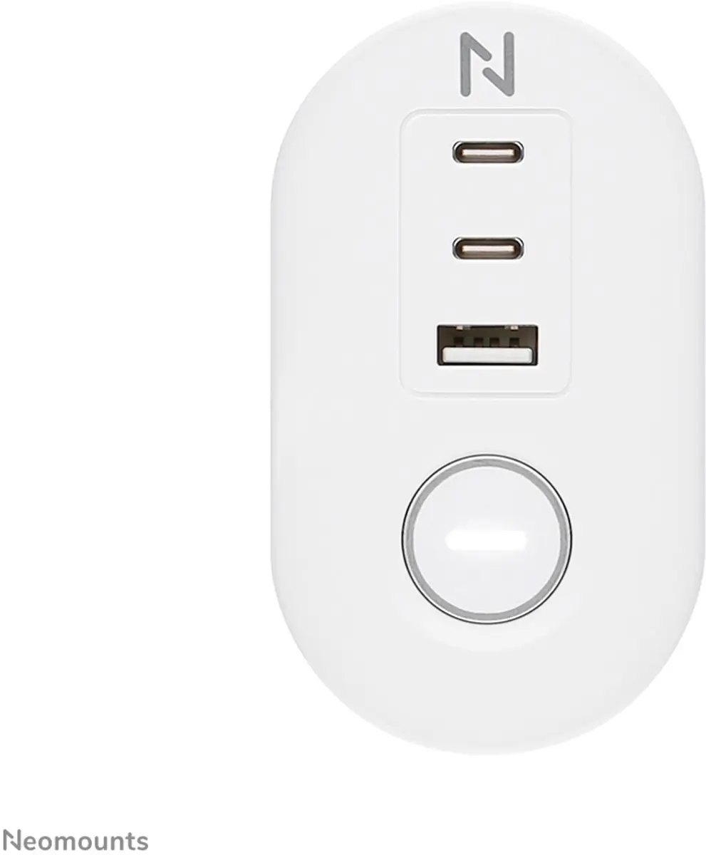 Neomounts DS22-840WH6 Bureaustekkerdoos