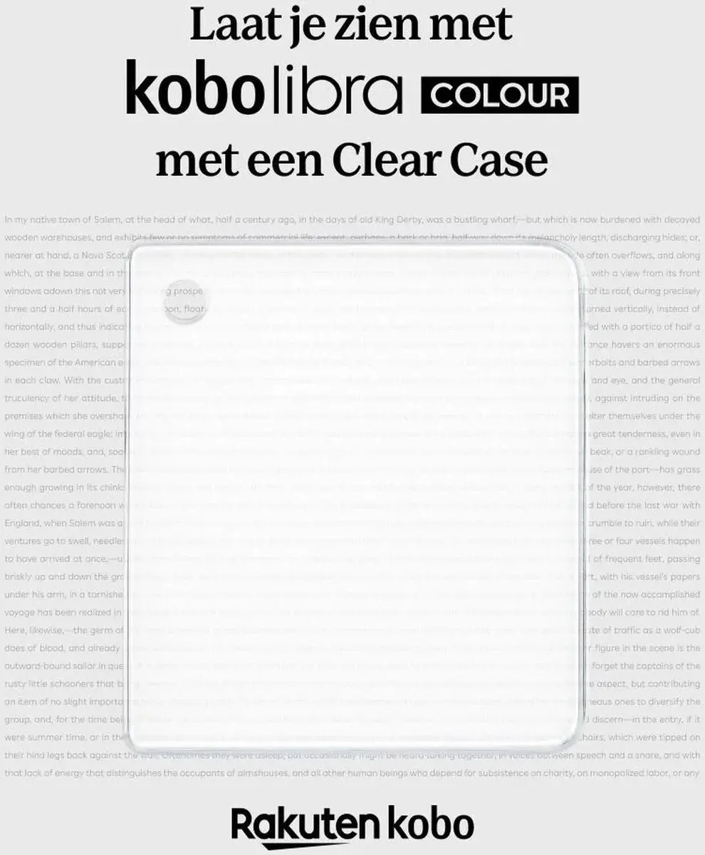 Kobo Libra Colour Hoes - Transparant