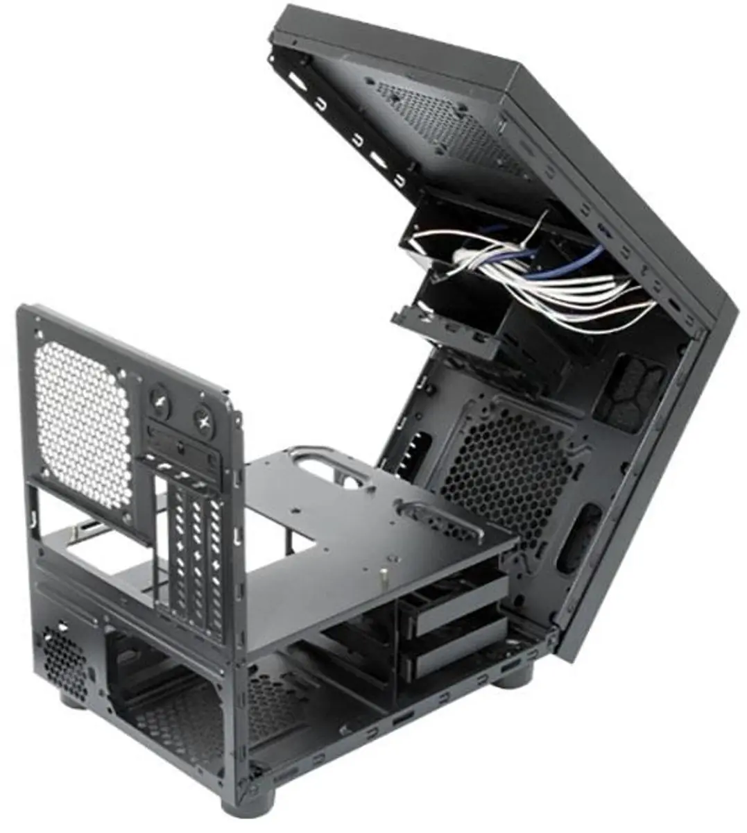 Chieftec CI-01B-OP mATX Behuizing - Zwart