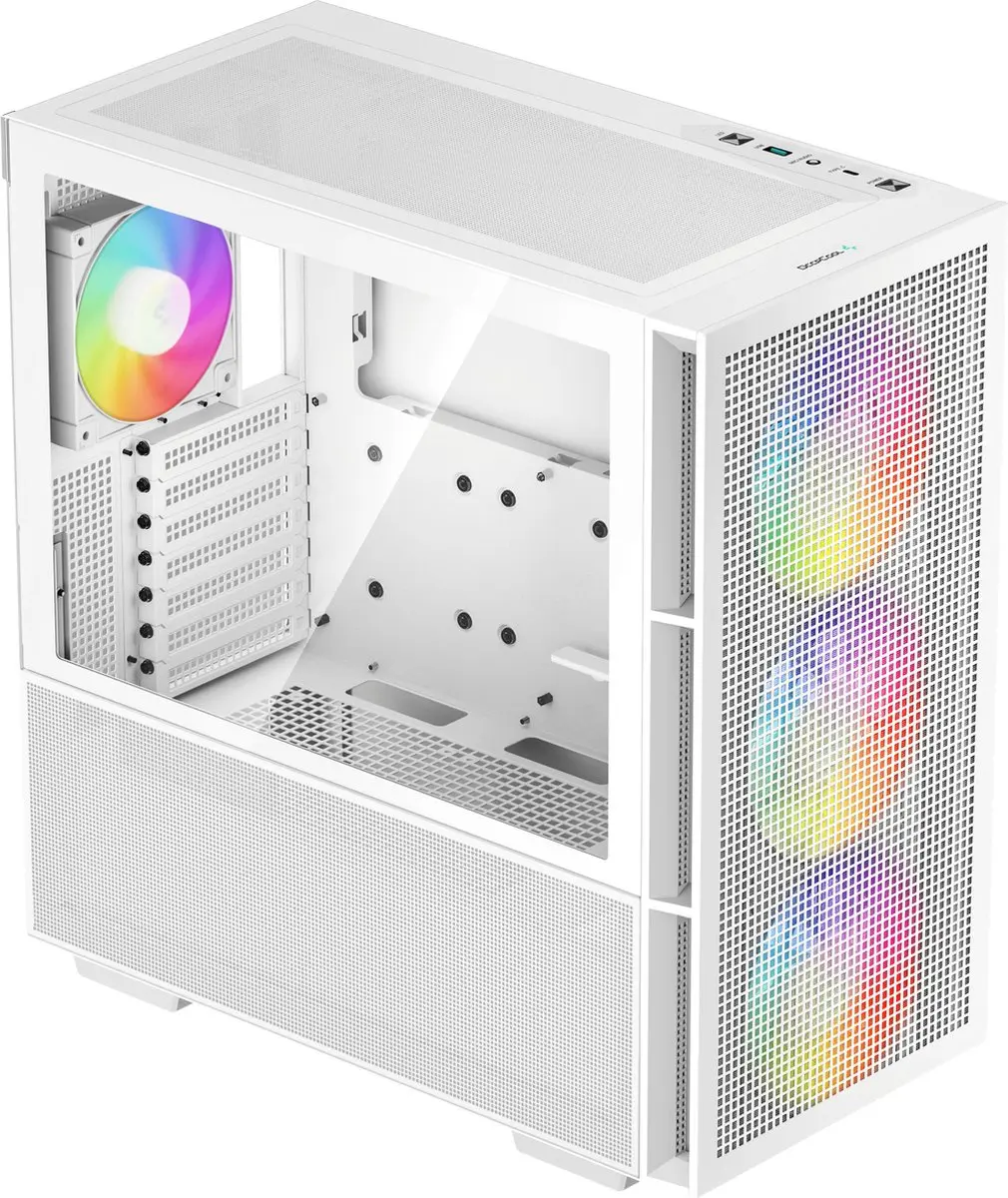 DeepCool CH560 Midi Tower - Wit