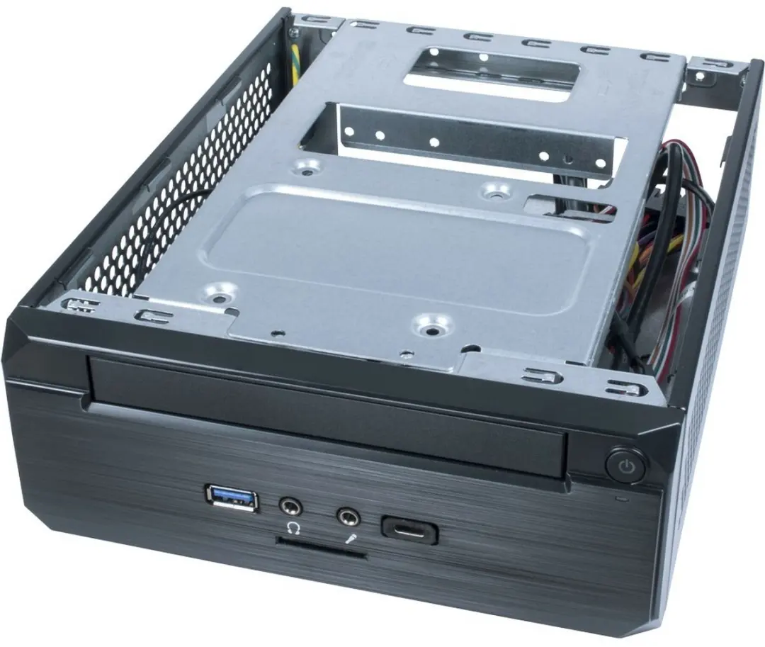 Inter-Tech MW-02 II ITX-Tower - Zwart