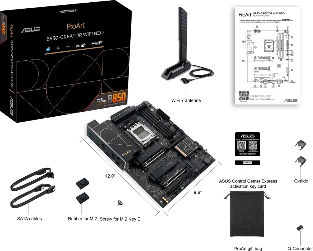 ASUS ProArt B850-CREATOR WIFI NEO ATX Moederbord - afbeelding 6 van 6