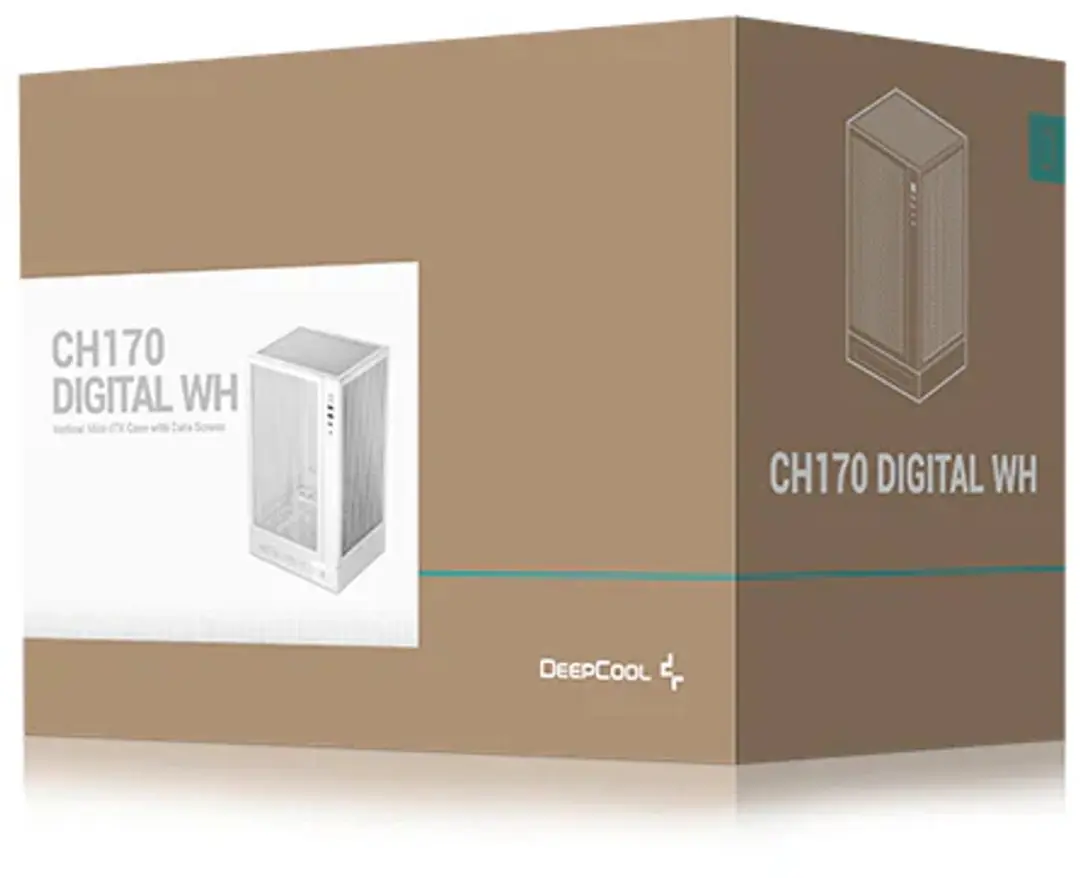 DeepCool CH170 PC-behuizing Wit - ITX