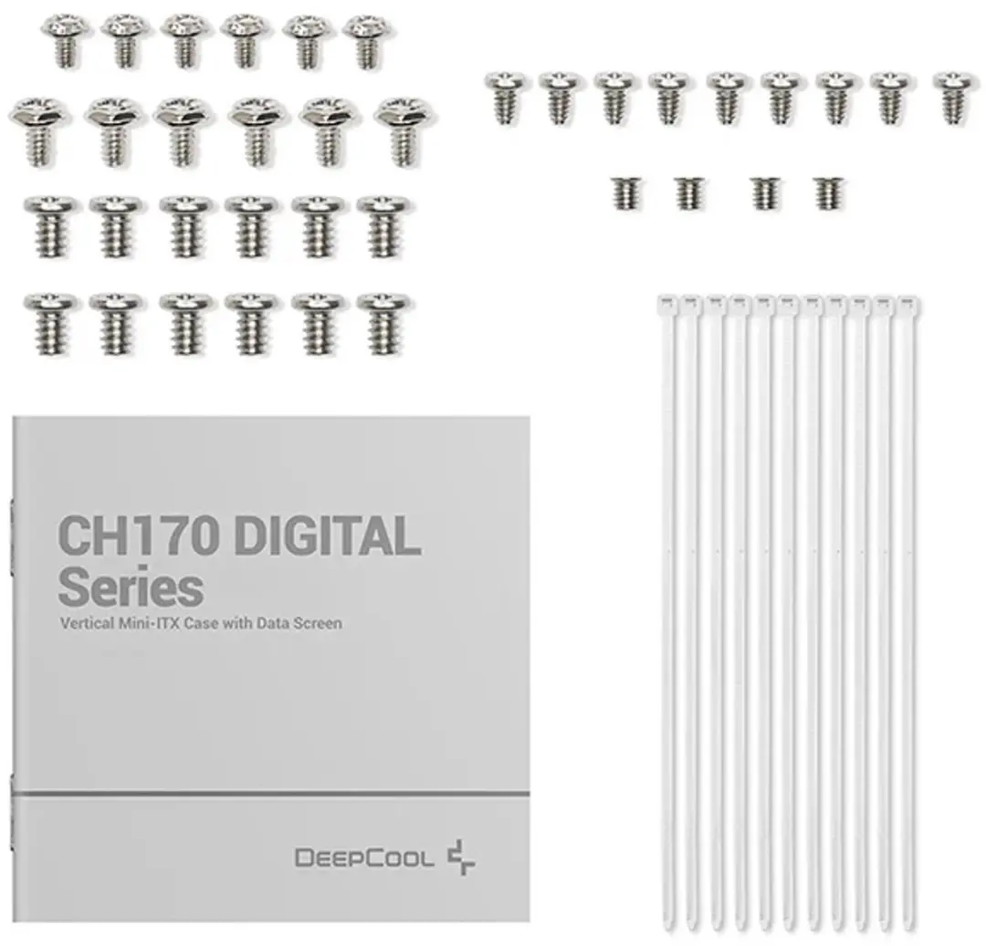 DeepCool CH170 PC-behuizing Wit - ITX