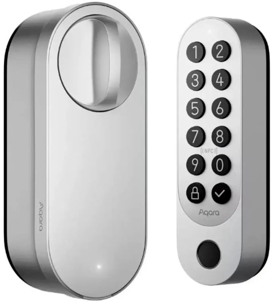 Aqara Smart Lock U200 - Vingerafdruk & Pincode - Zilver