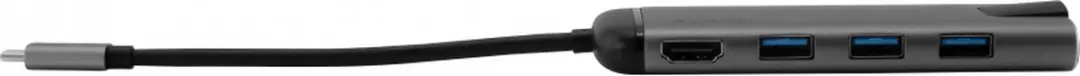 Verbatim Adapterhub USB-C 49142 - Grijs