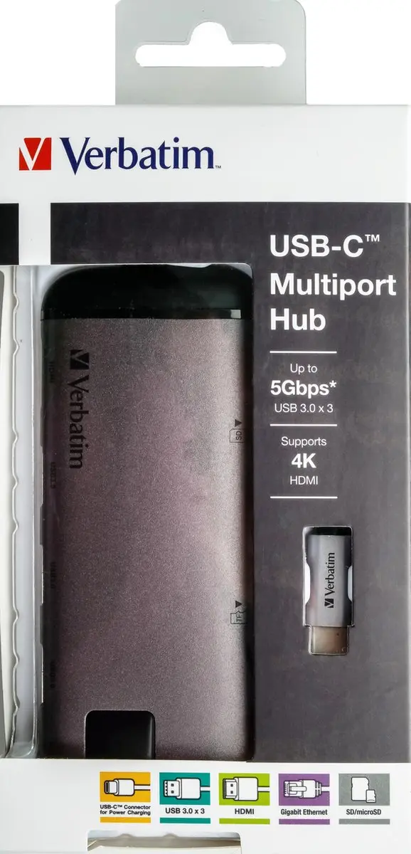Verbatim Adapterhub USB-C 49142