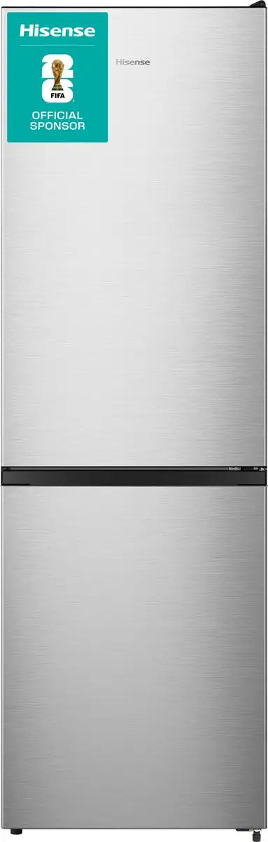 Hisense RB3N300NECA Vrijstaande Koel-Vriescombinatie 304L