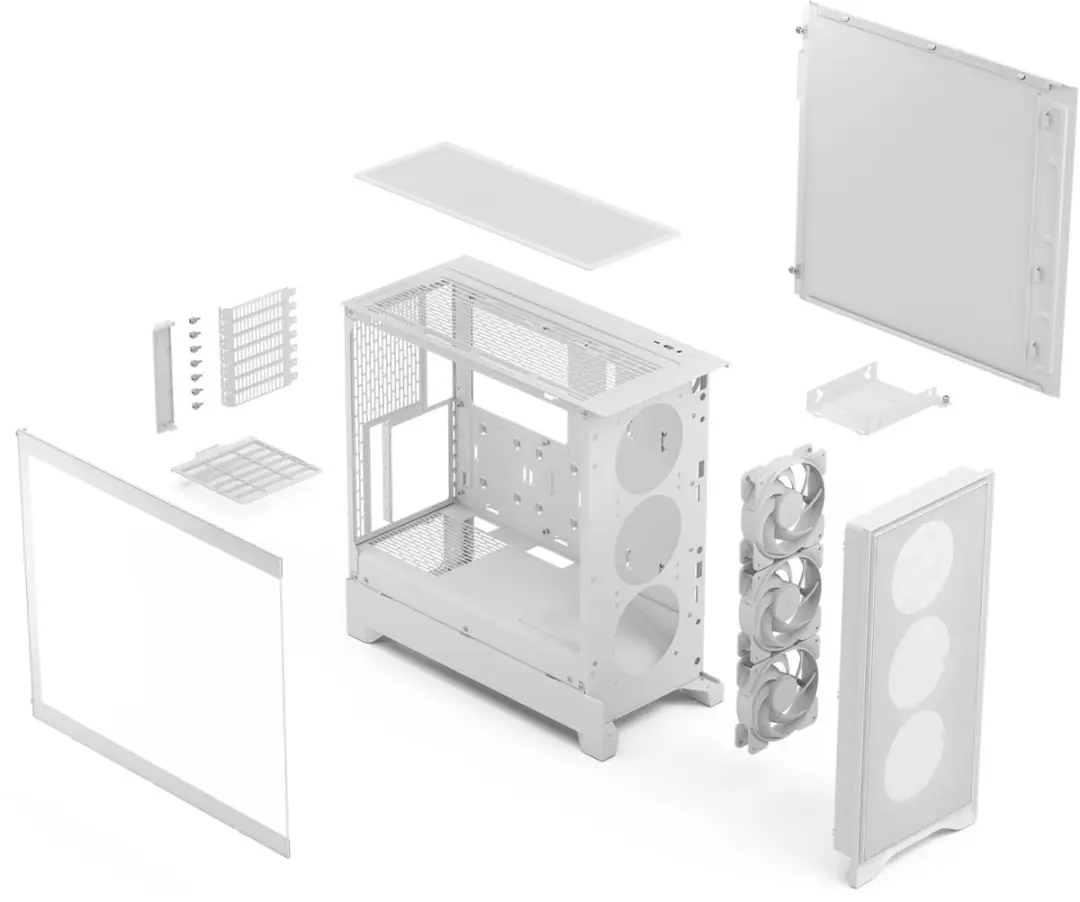 Fractal Design Pop! 2 Air Midi Tower - Wit