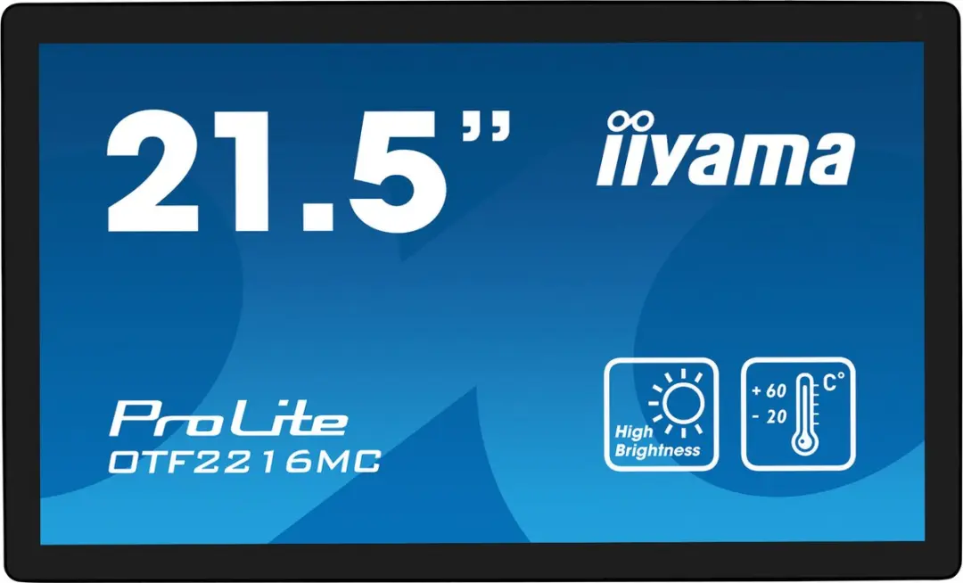 iiyama OTF2216MC-B1 Beeldkrant Touchscreen 22" Full HD - 1100 cd/m² - afbeelding 6 van 6