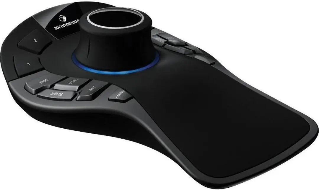 3Dconnexion SpaceMouse Pro 3DX-700040 - 10 Knoppen - Zwart