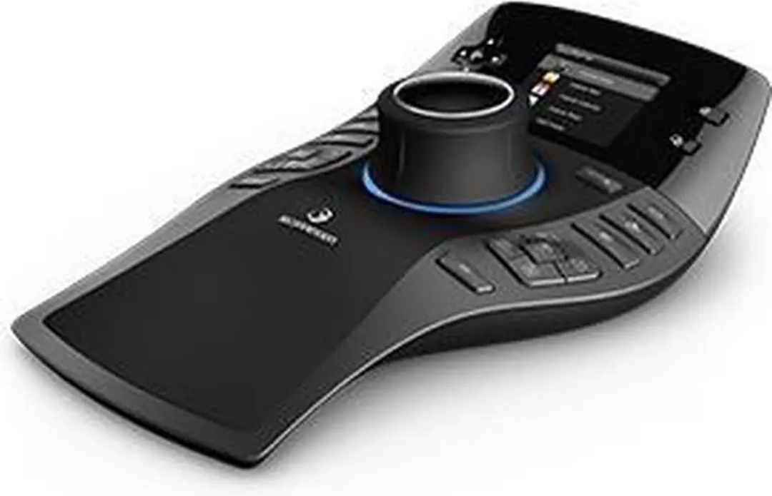 3Dconnexion SpaceMouse Enterprise 3DX-700056 - Linkshandig - 31 Knoppen - Zwart