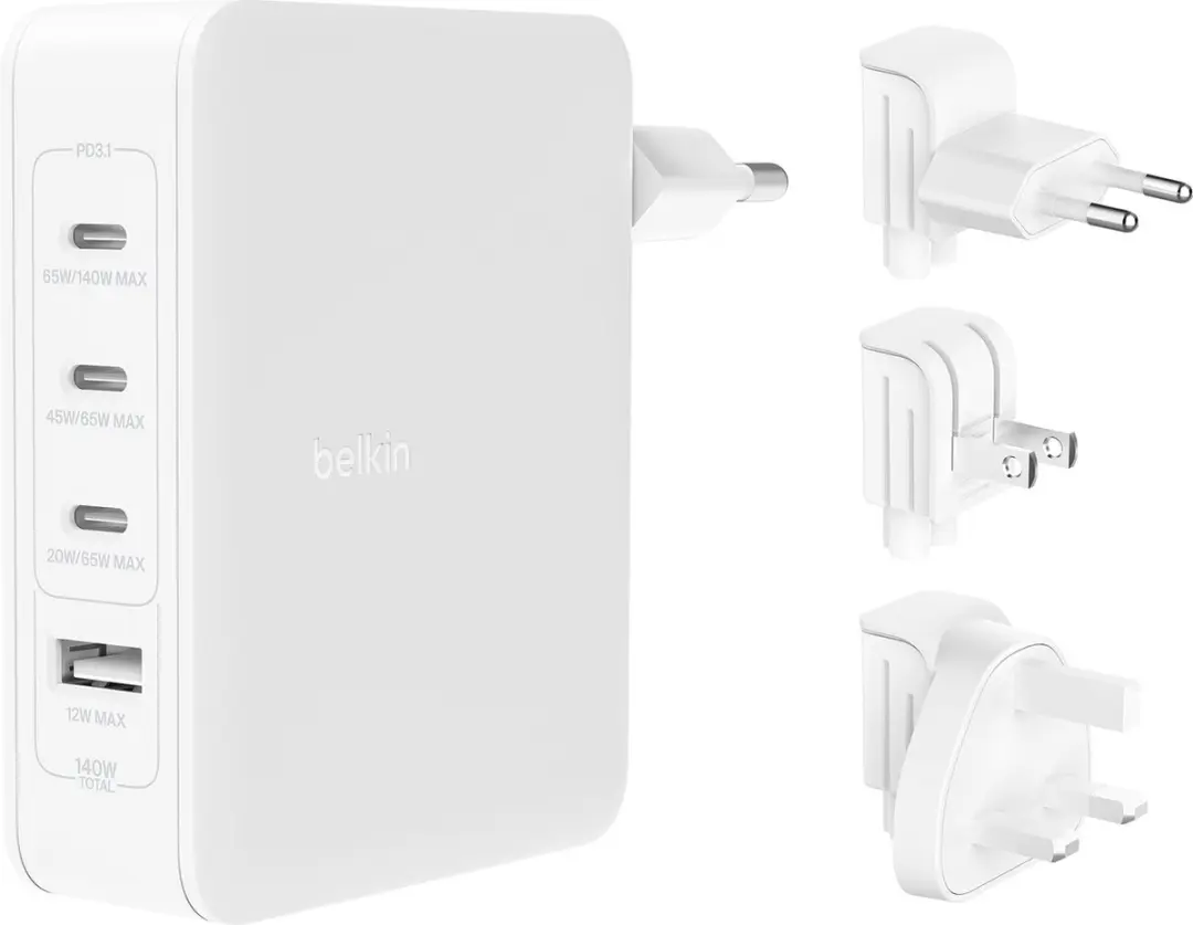 Belkin BoostCharge Pro WCH014btWH 140W Wandlader