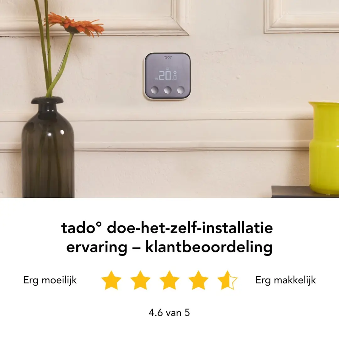 Tado Draadloze Temperatuursensor X - Wit/Zwart