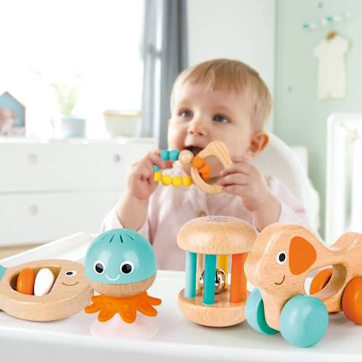 Hape Sensorische Speelgoedset Multicolor - 5 Stuks