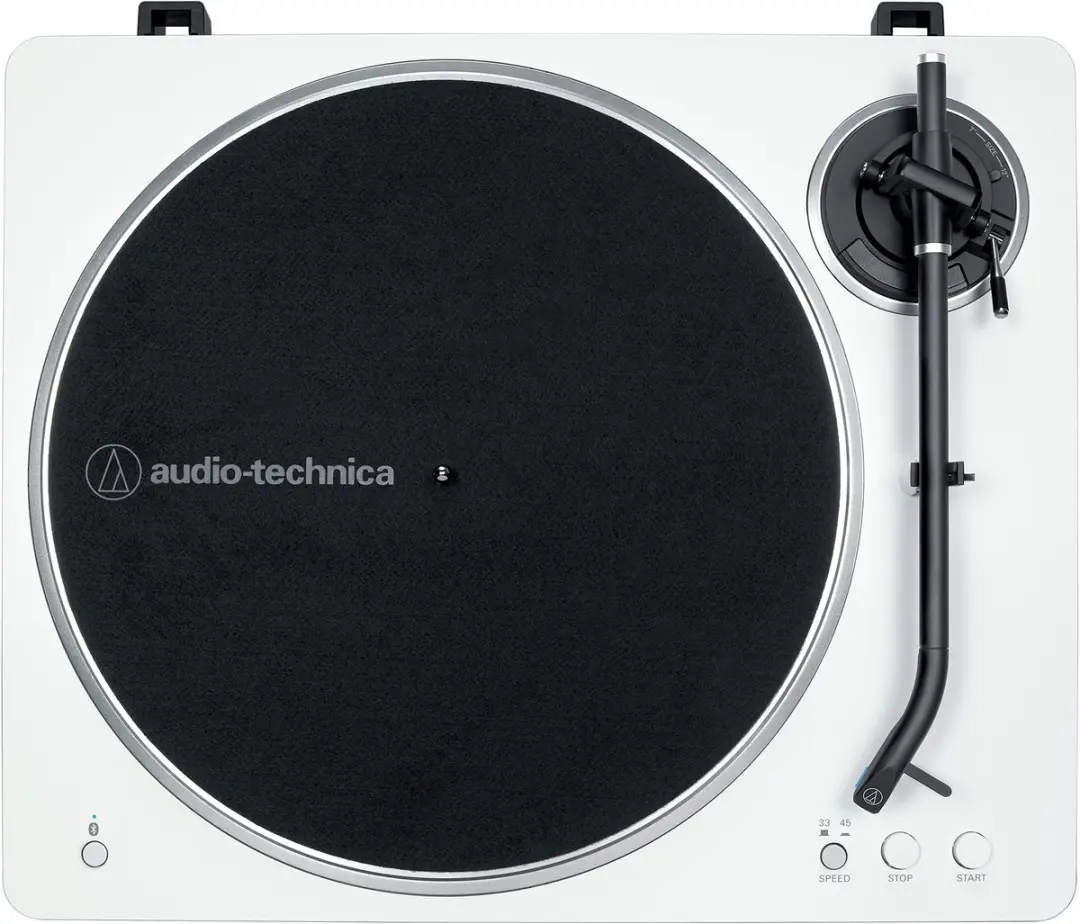 Audio-Technica AT-LP70XBT Draaitafel - Volautomatisch - Zilver/Wit