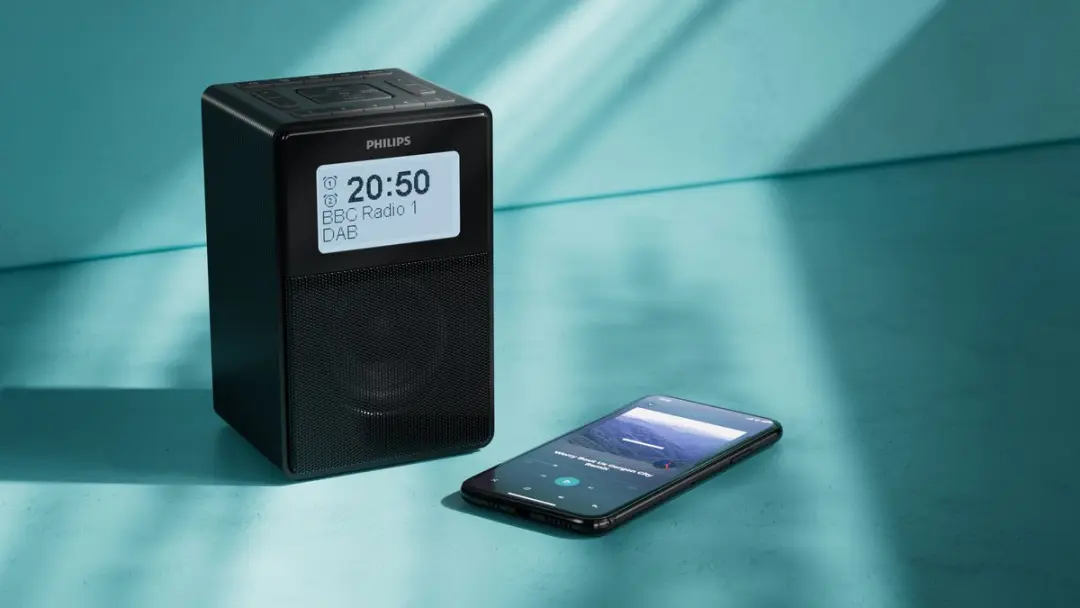 Philips TAR5100/10 Klokradio - DAB+/FM - Bluetooth - Zwart